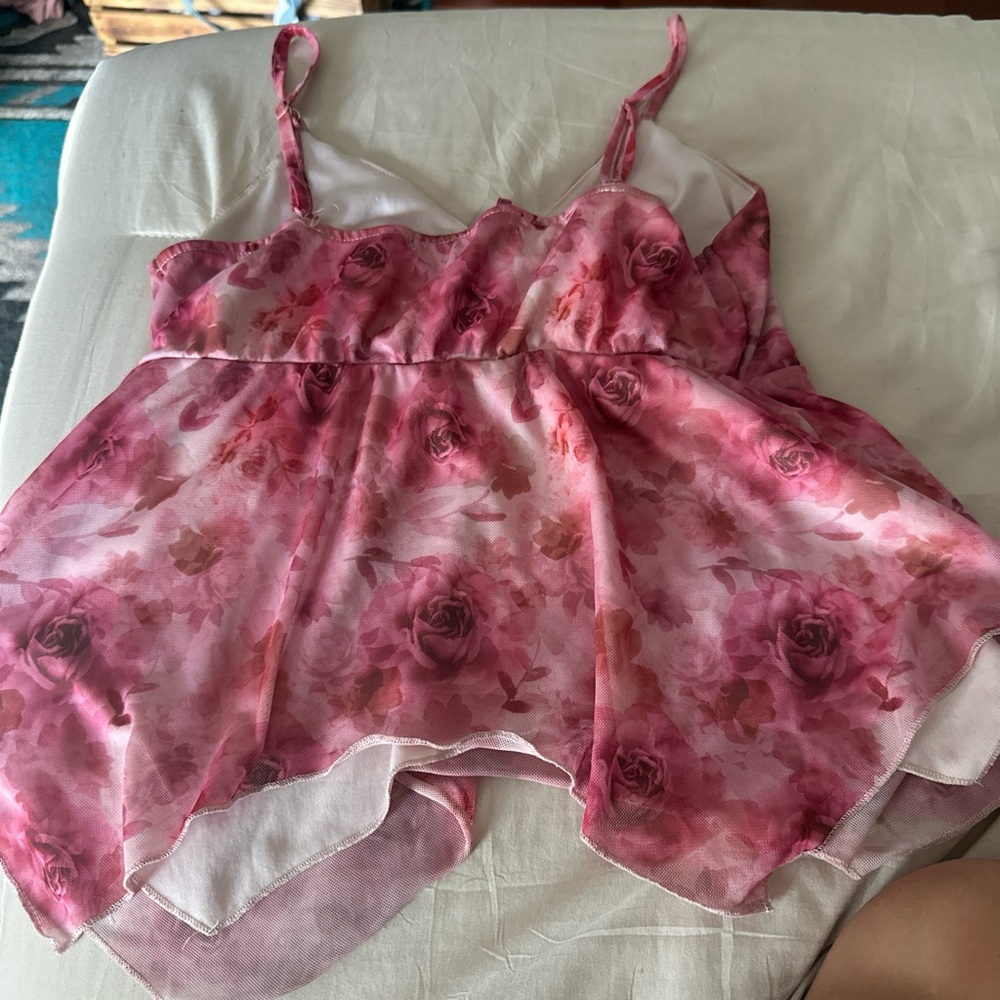 Almost Famous Pink Floral Camisole